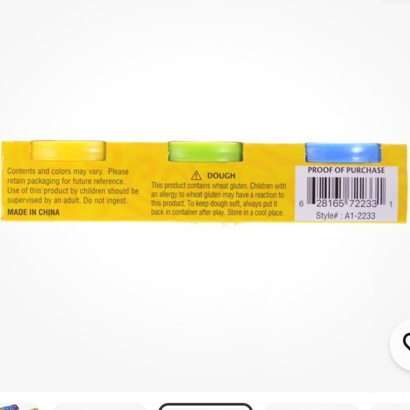 NEW Crayola Silly Scents Dough 2+ Red/Orange/Yellow - Picture 5 of 6